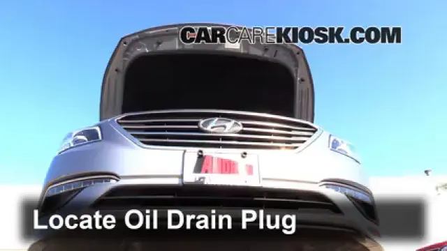 2015 Hyundai Sonata SE 2.4L 4 Cyl. Oil Change Oil and Oil Filter